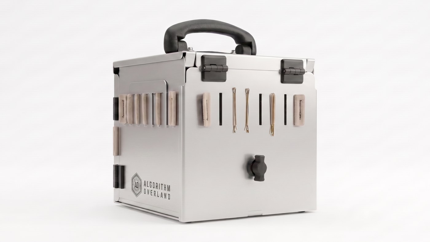 Algorithm Overland Kitchen Cube &mdash; Aluminum finish