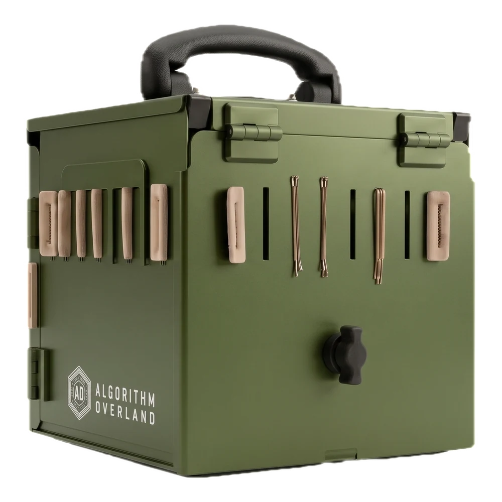 Algorithm Overland Kitchen Cube &mdash; Olive finish
